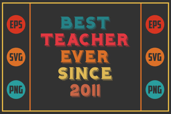 Beyond the Mockup: Stitching the ‘Best Teacher Ever Since 2011’ Design