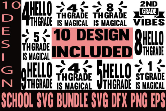 School Designs Bundle: A Versatile Embroidery Asset